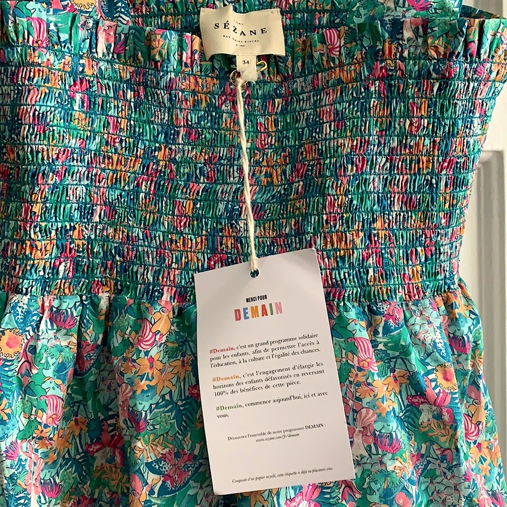 Sezane Kathy dress 34 xs